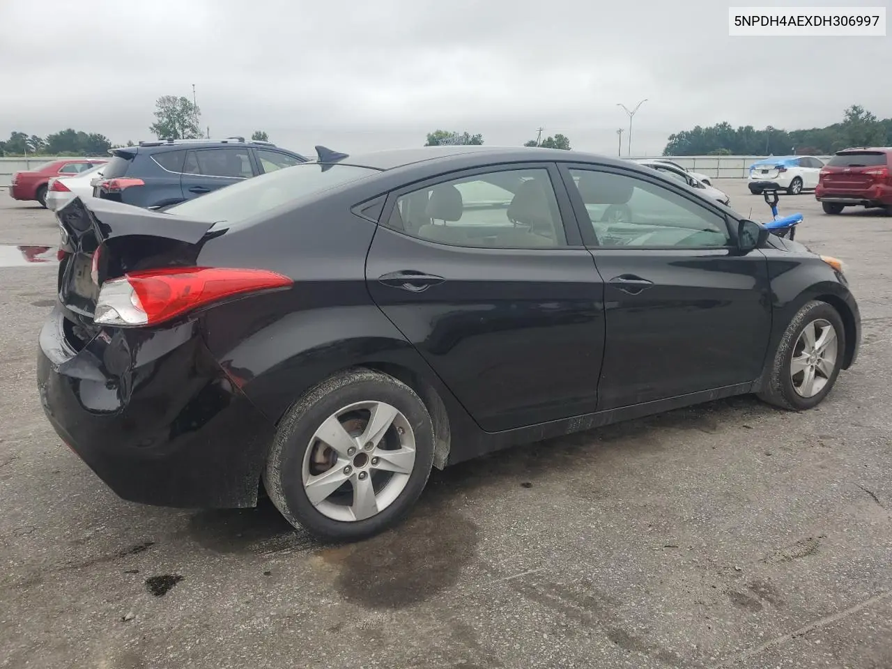 2013 Hyundai Elantra Gls VIN: 5NPDH4AEXDH306997 Lot: 63436235