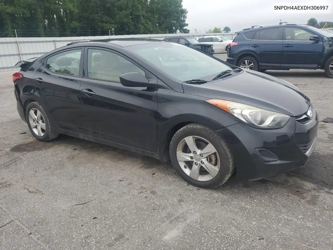 2013 Hyundai Elantra Gls VIN: 5NPDH4AEXDH306997 Lot: 63436235