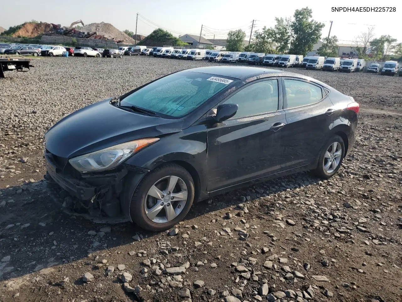 2013 Hyundai Elantra Gls VIN: 5NPDH4AE5DH225728 Lot: 63495885