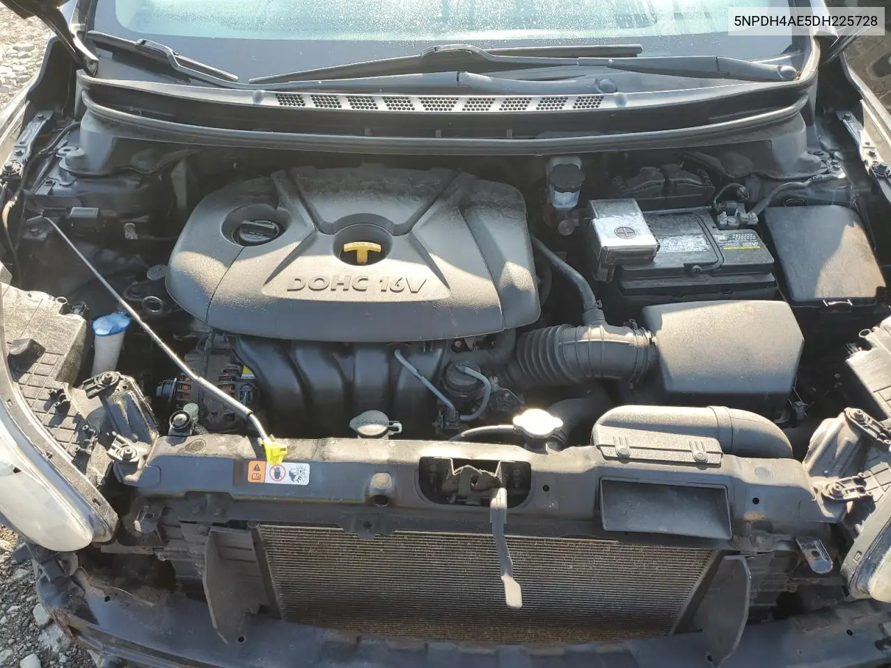 2013 Hyundai Elantra Gls VIN: 5NPDH4AE5DH225728 Lot: 63495885