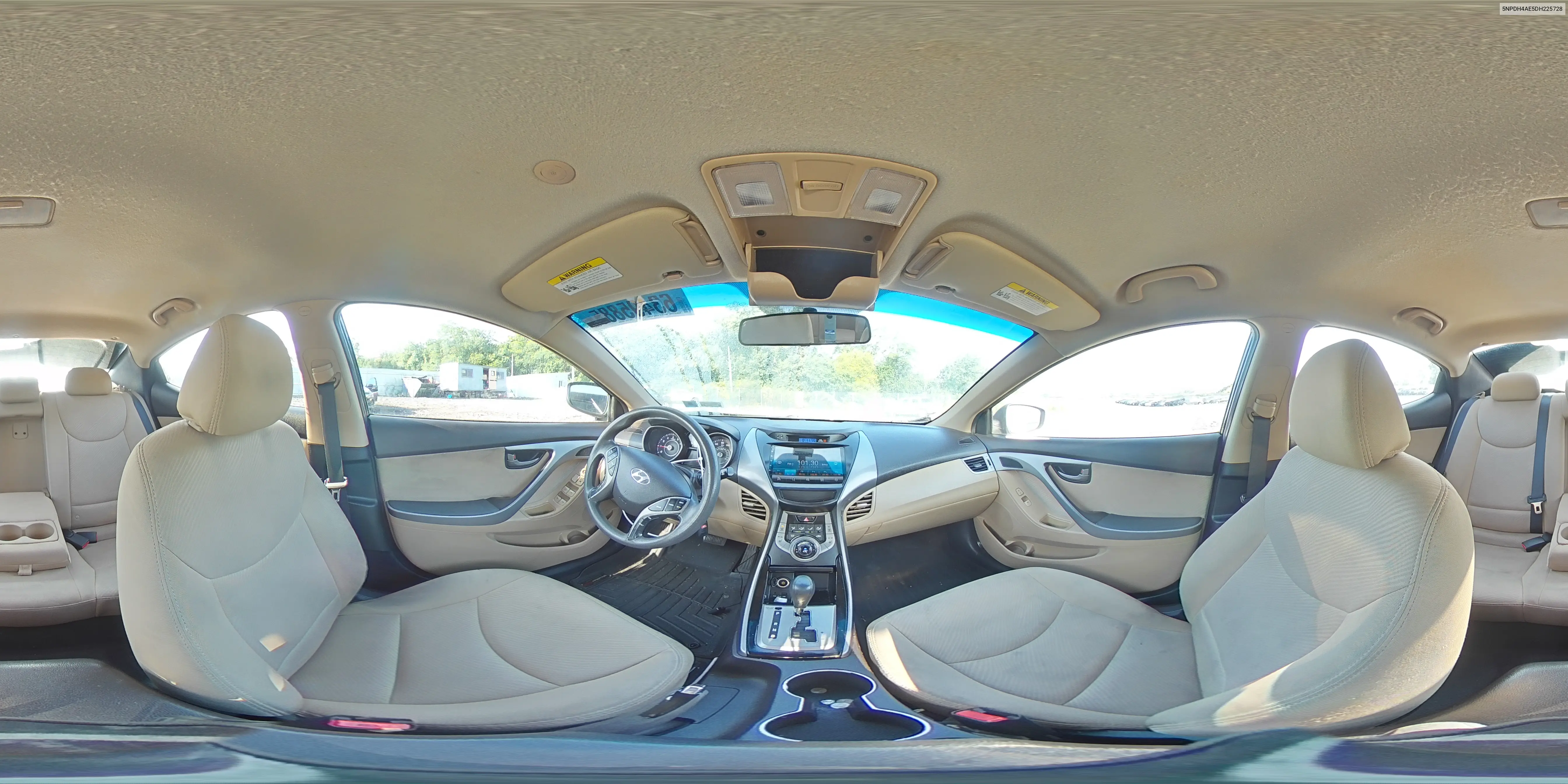 2013 Hyundai Elantra Gls VIN: 5NPDH4AE5DH225728 Lot: 63495885