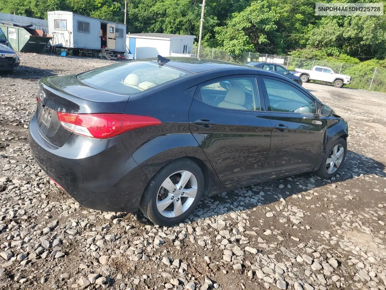 2013 Hyundai Elantra Gls VIN: 5NPDH4AE5DH225728 Lot: 63495885