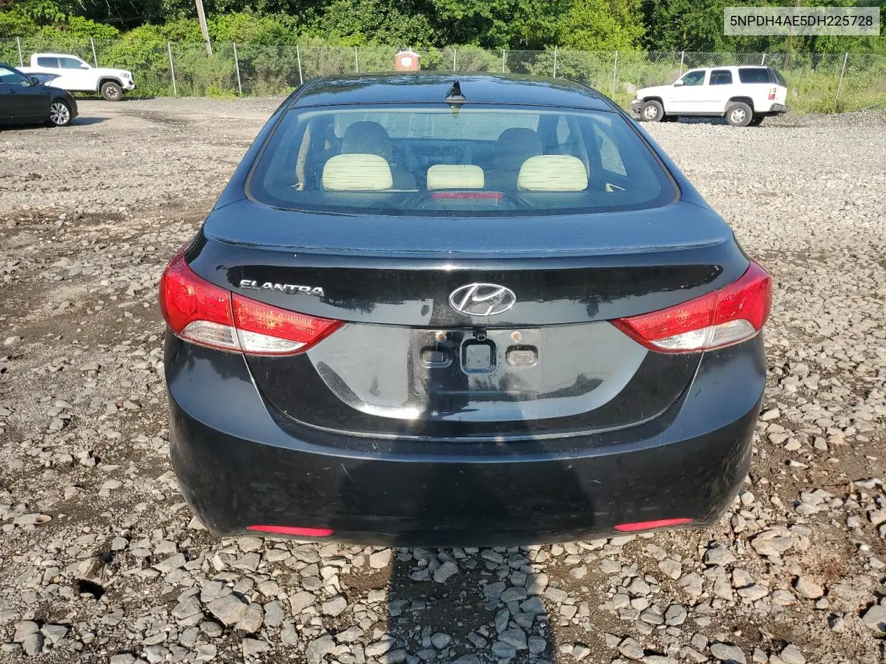 2013 Hyundai Elantra Gls VIN: 5NPDH4AE5DH225728 Lot: 63495885