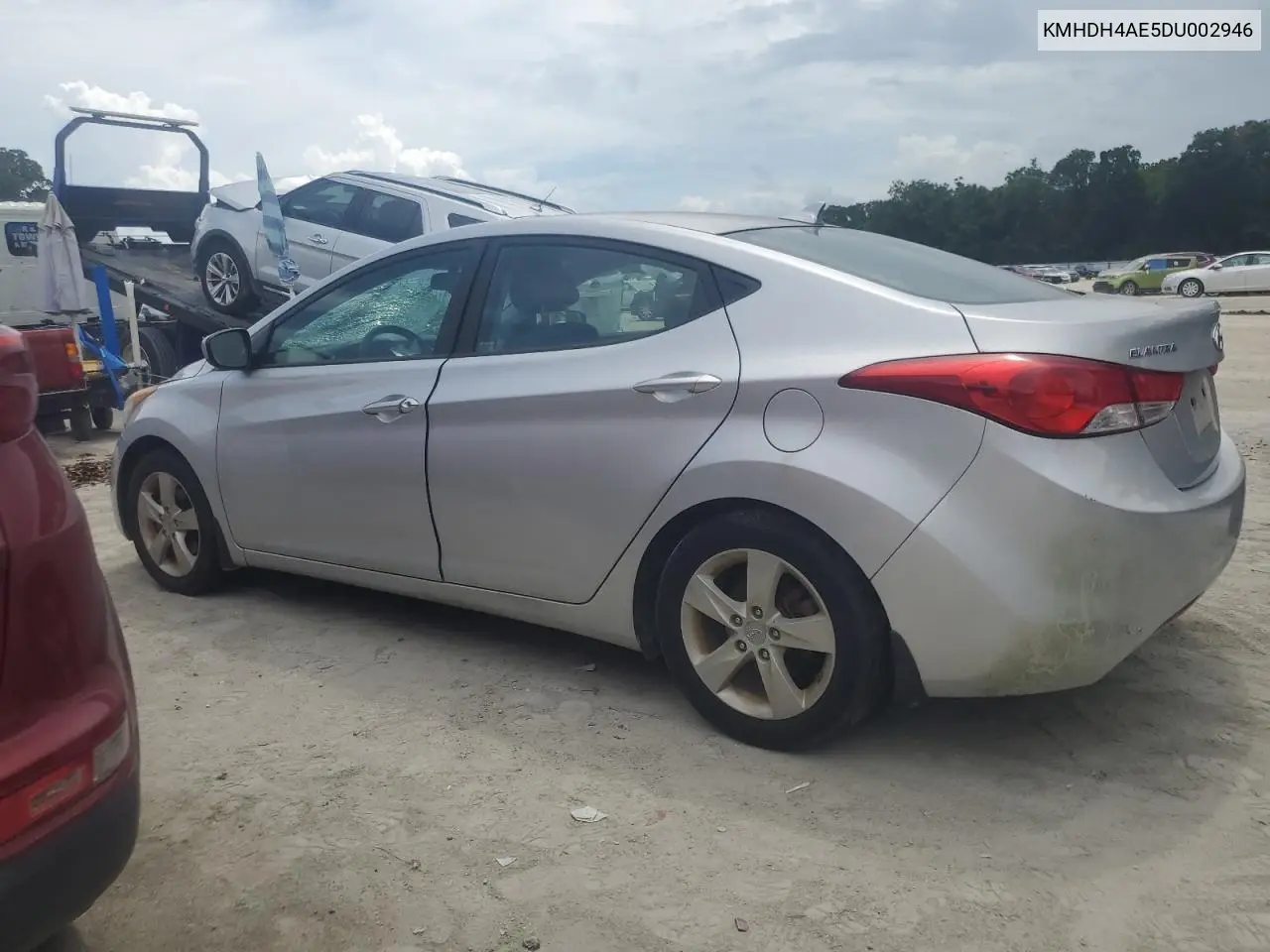 2013 Hyundai Elantra Gls VIN: KMHDH4AE5DU002946 Lot: 63561175