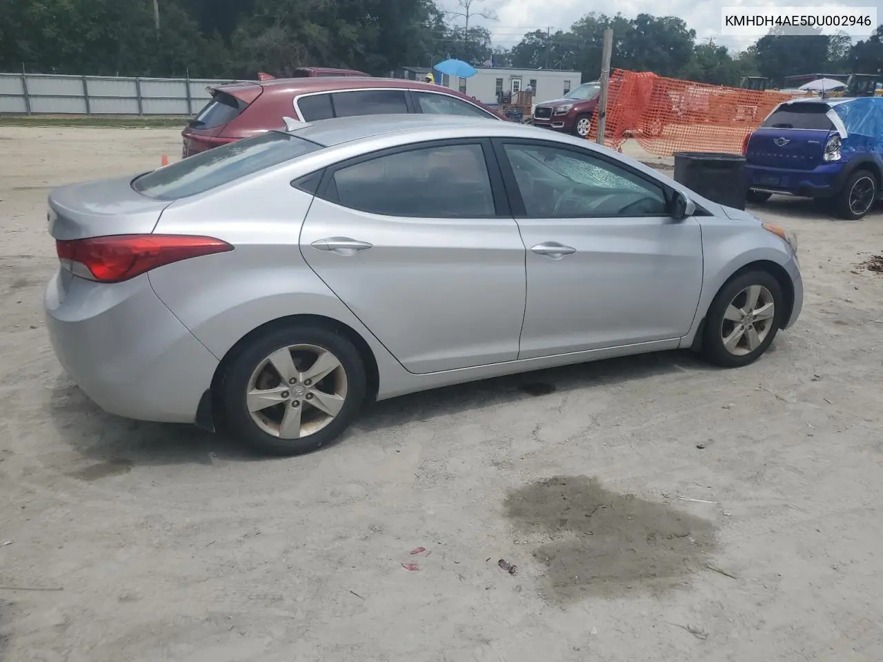 2013 Hyundai Elantra Gls VIN: KMHDH4AE5DU002946 Lot: 63561175