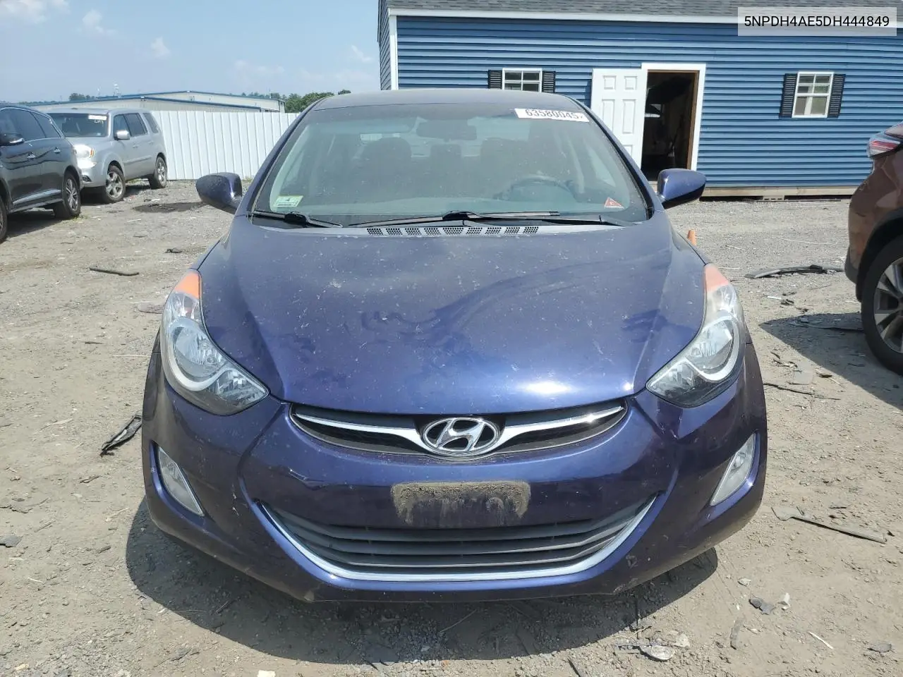 2013 Hyundai Elantra Gls VIN: 5NPDH4AE5DH444849 Lot: 63580045
