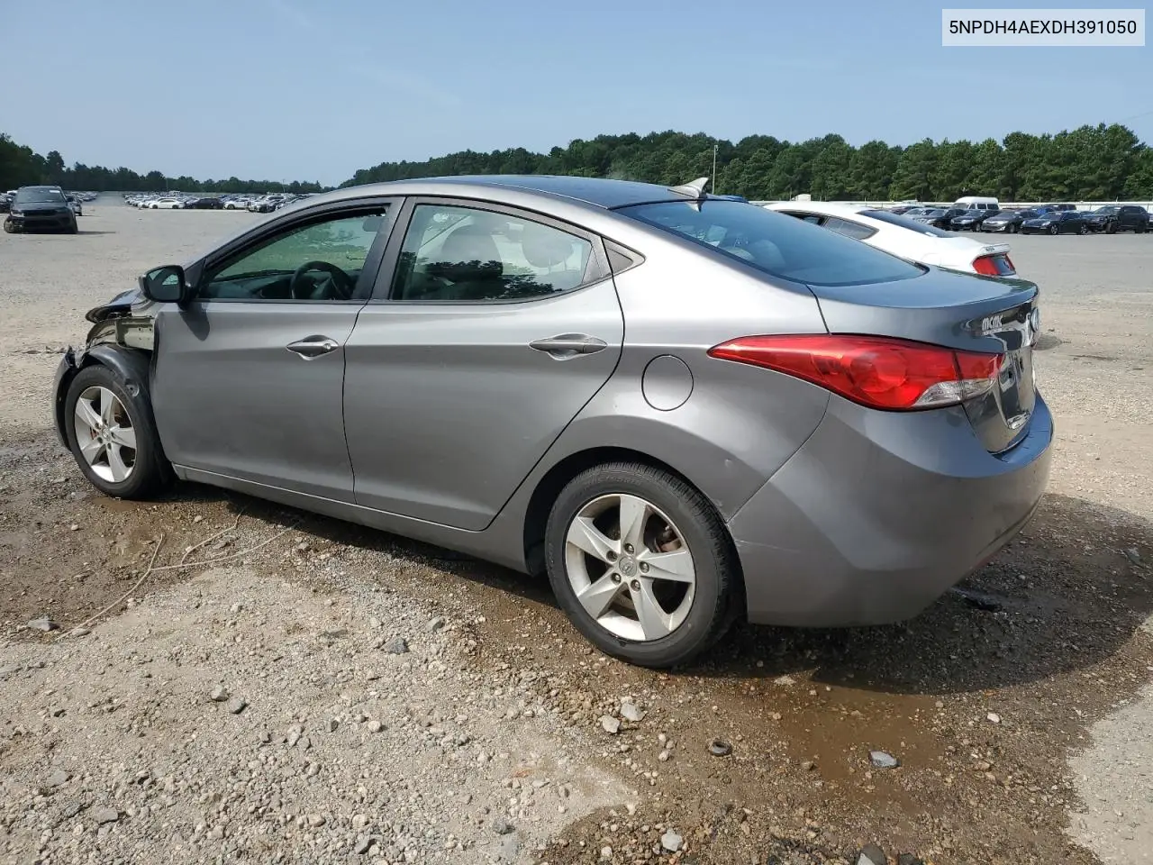 2013 Hyundai Elantra Gls VIN: 5NPDH4AEXDH391050 Lot: 63614045