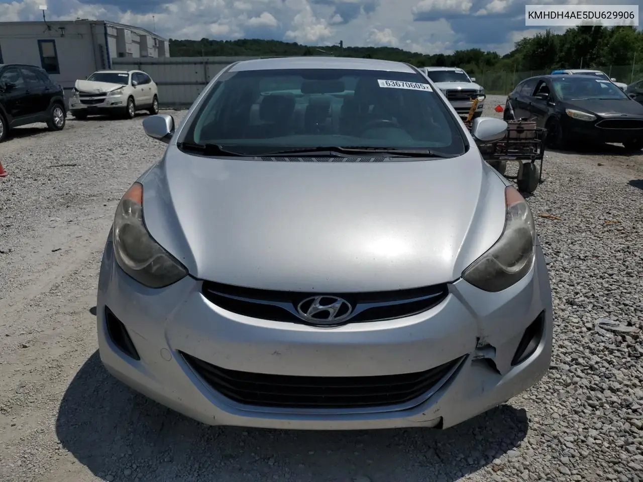 2013 Hyundai Elantra Gls VIN: KMHDH4AE5DU629906 Lot: 63670605
