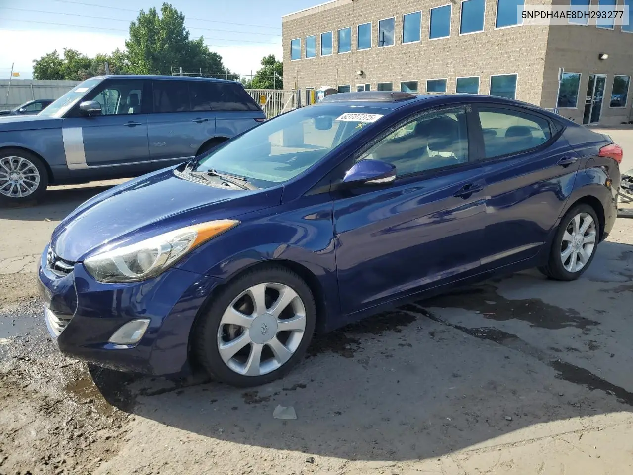 2013 Hyundai Elantra Gls VIN: 5NPDH4AE8DH293277 Lot: 63707375