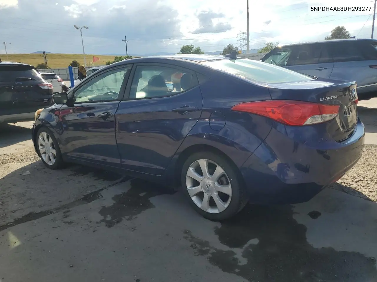 2013 Hyundai Elantra Gls VIN: 5NPDH4AE8DH293277 Lot: 63707375