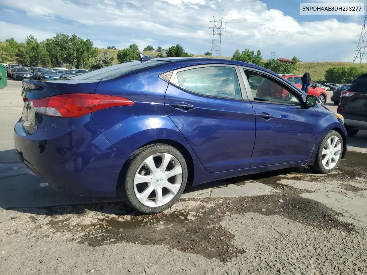 2013 Hyundai Elantra Gls VIN: 5NPDH4AE8DH293277 Lot: 63707375