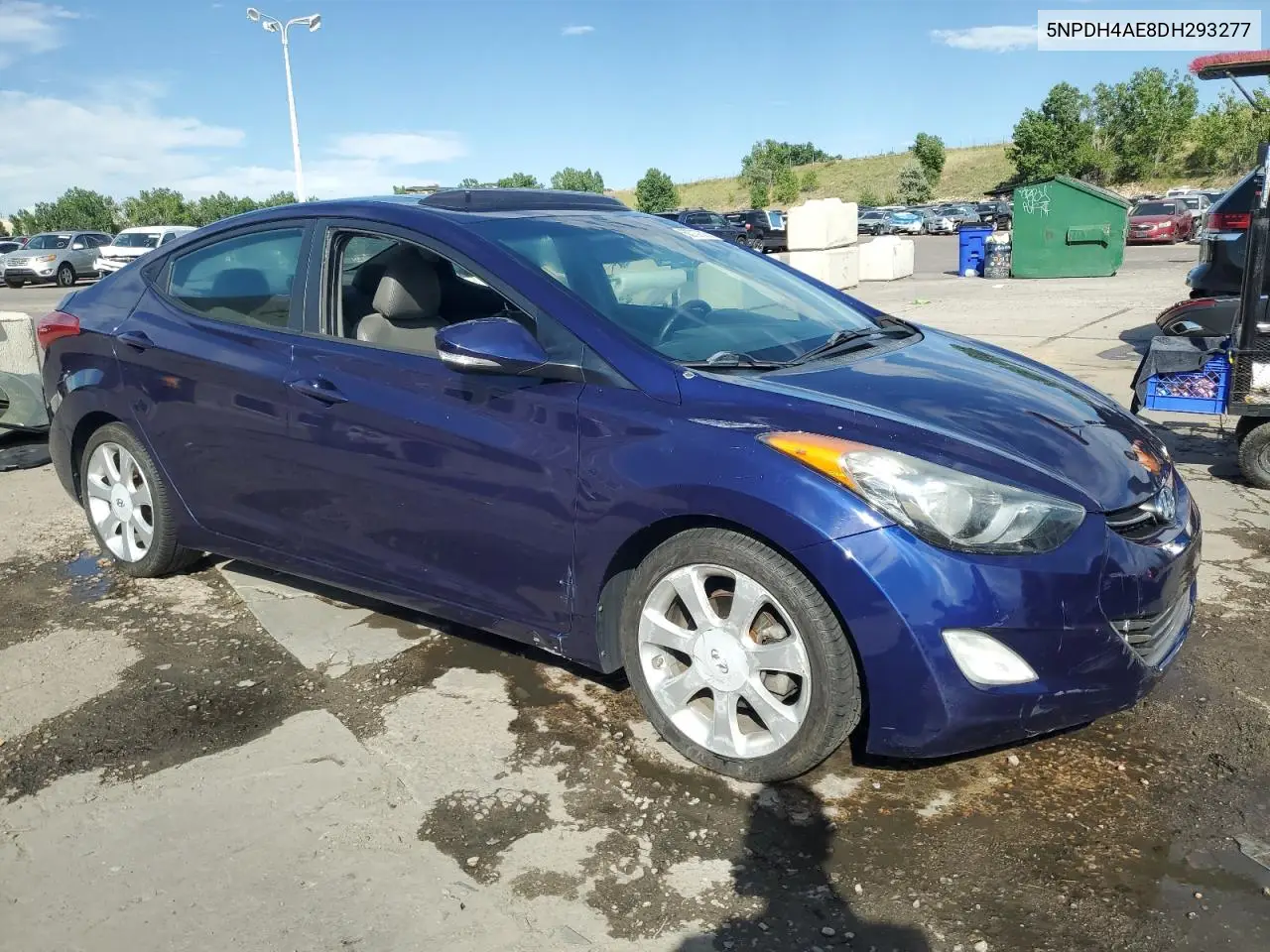 2013 Hyundai Elantra Gls VIN: 5NPDH4AE8DH293277 Lot: 63707375