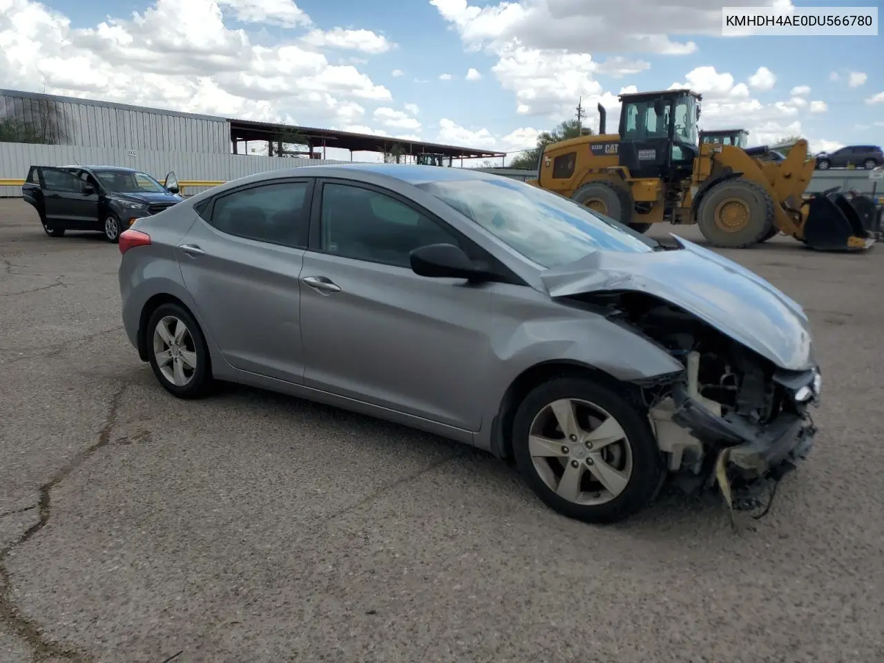 2013 Hyundai Elantra Gls VIN: KMHDH4AE0DU566780 Lot: 63805565