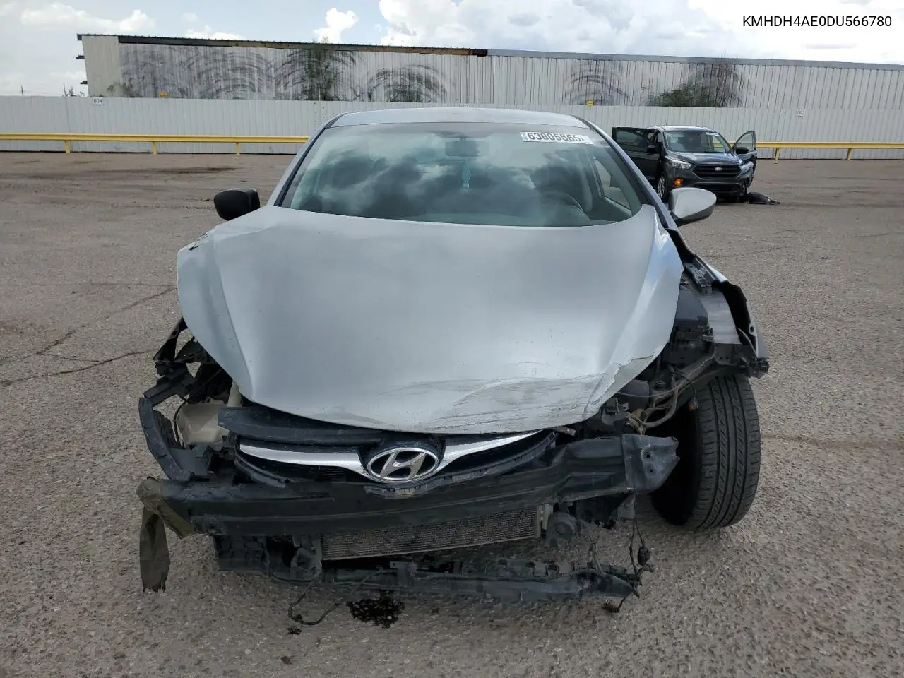 2013 Hyundai Elantra Gls VIN: KMHDH4AE0DU566780 Lot: 63805565
