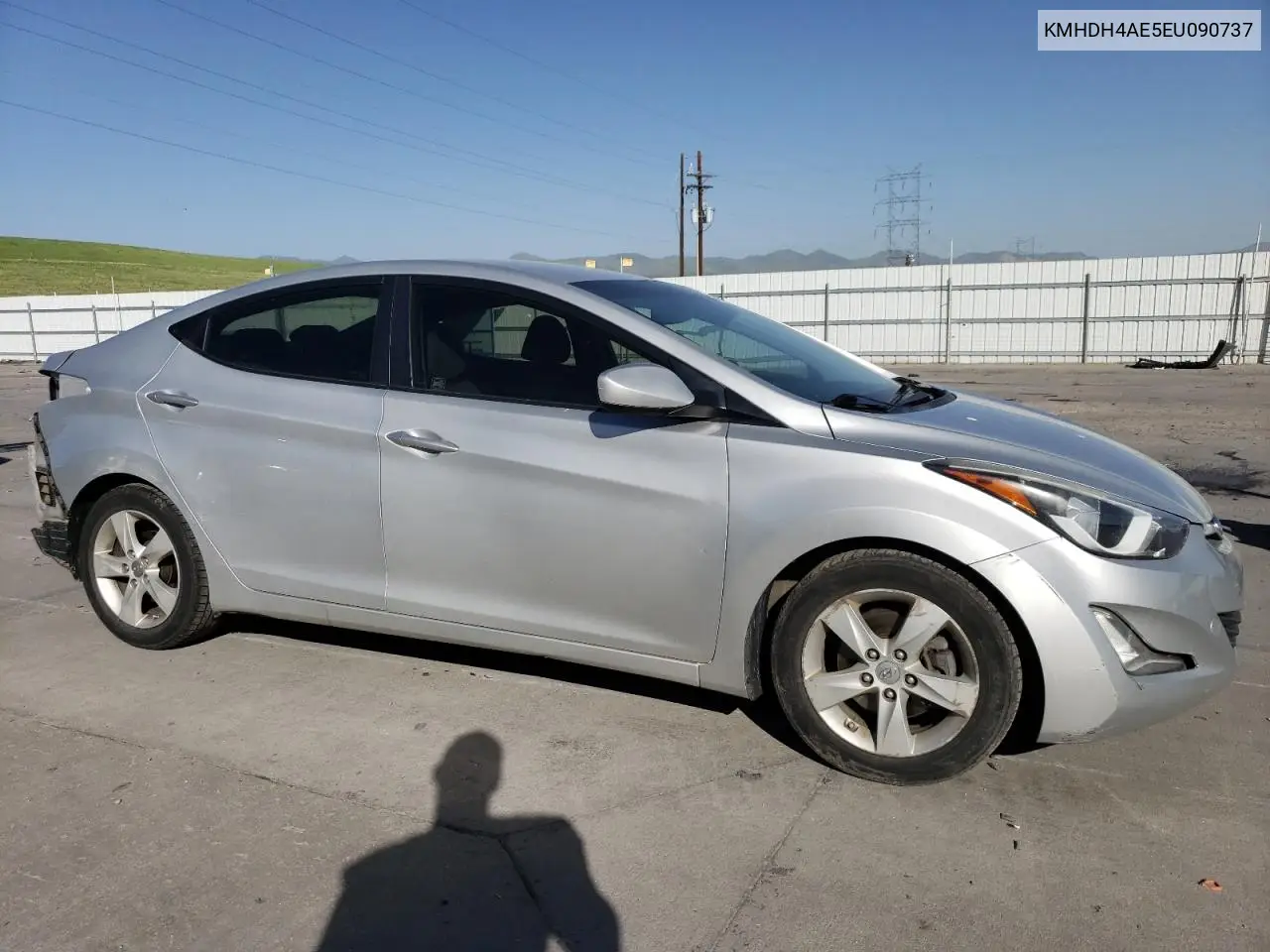 2014 Hyundai Elantra Se VIN: KMHDH4AE5EU090737 Lot: 56676605