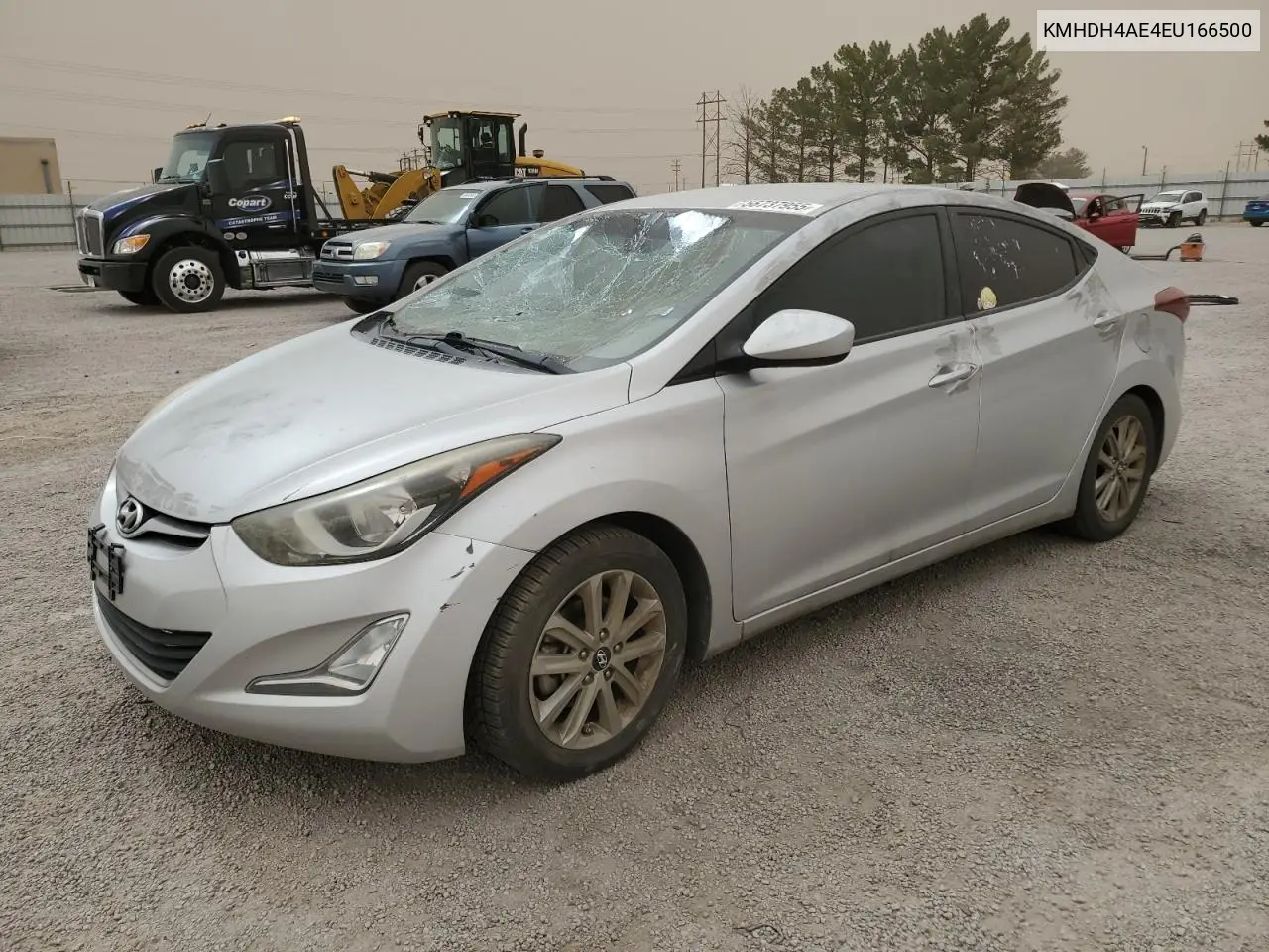 2014 Hyundai Elantra Se VIN: KMHDH4AE4EU166500 Lot: 56737955