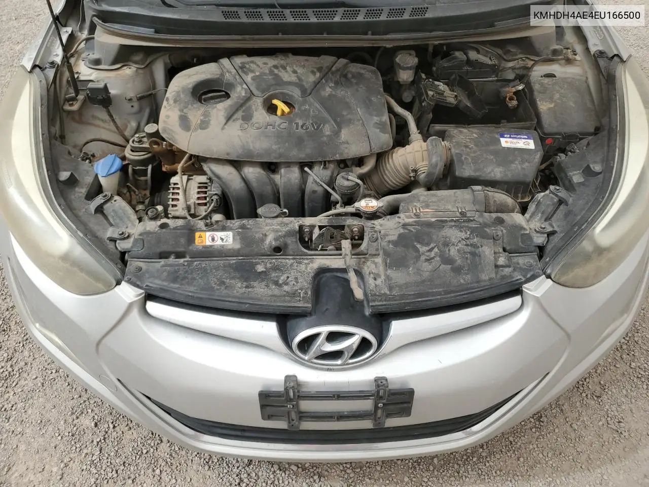 2014 Hyundai Elantra Se VIN: KMHDH4AE4EU166500 Lot: 56737955