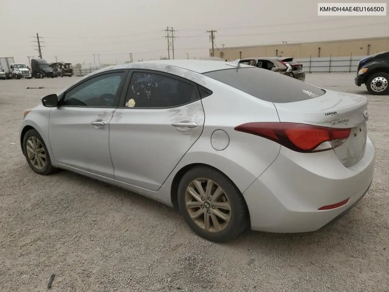 2014 Hyundai Elantra Se VIN: KMHDH4AE4EU166500 Lot: 56737955