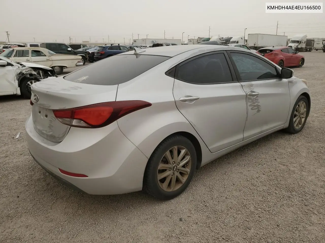 2014 Hyundai Elantra Se VIN: KMHDH4AE4EU166500 Lot: 56737955