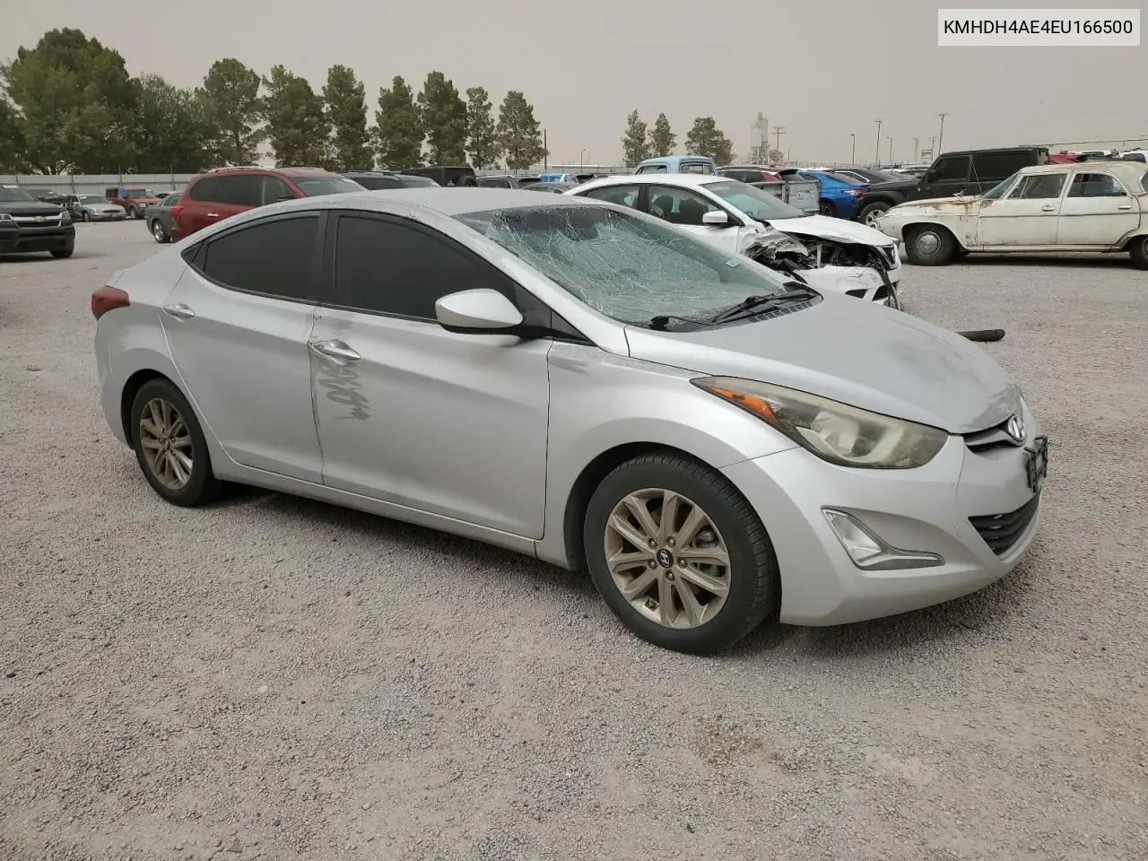 2014 Hyundai Elantra Se VIN: KMHDH4AE4EU166500 Lot: 56737955