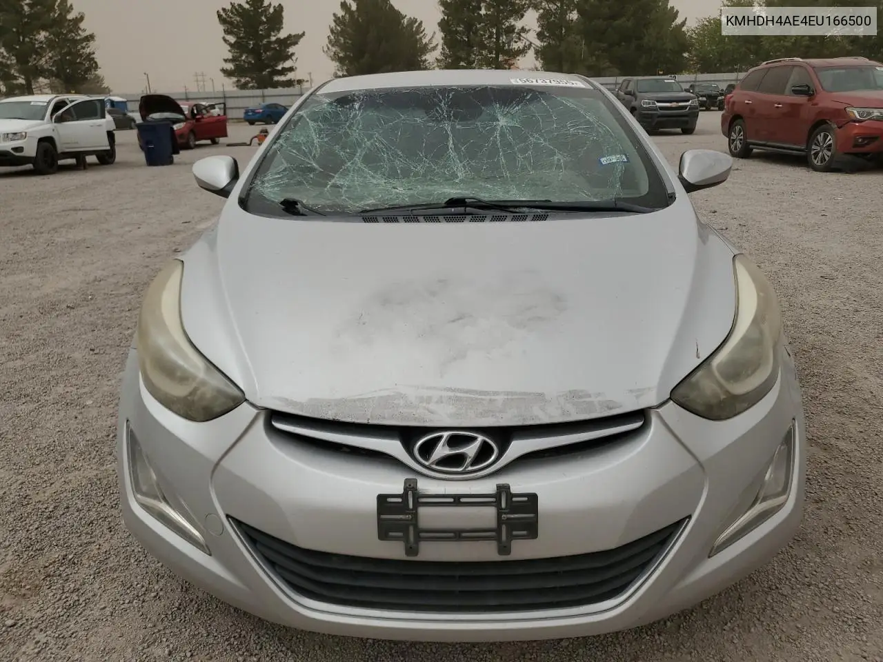 2014 Hyundai Elantra Se VIN: KMHDH4AE4EU166500 Lot: 56737955