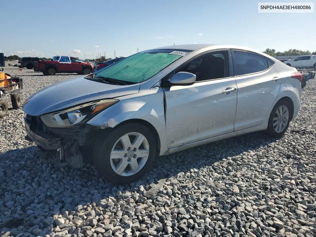 2014 Hyundai Elantra Se VIN: 5NPDH4AE3EH480086 Lot: 56955475