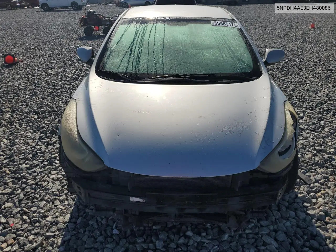 2014 Hyundai Elantra Se VIN: 5NPDH4AE3EH480086 Lot: 56955475