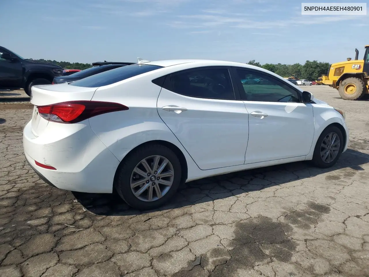 2014 Hyundai Elantra Se VIN: 5NPDH4AE5EH480901 Lot: 57110685
