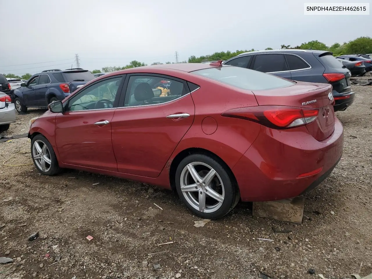 2014 Hyundai Elantra Se VIN: 5NPDH4AE2EH462615 Lot: 59111125