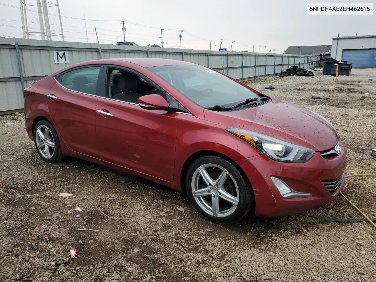 2014 Hyundai Elantra Se VIN: 5NPDH4AE2EH462615 Lot: 59111125
