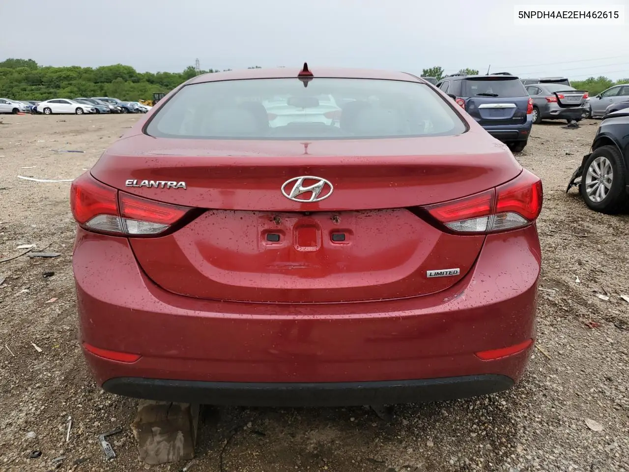 2014 Hyundai Elantra Se VIN: 5NPDH4AE2EH462615 Lot: 59111125