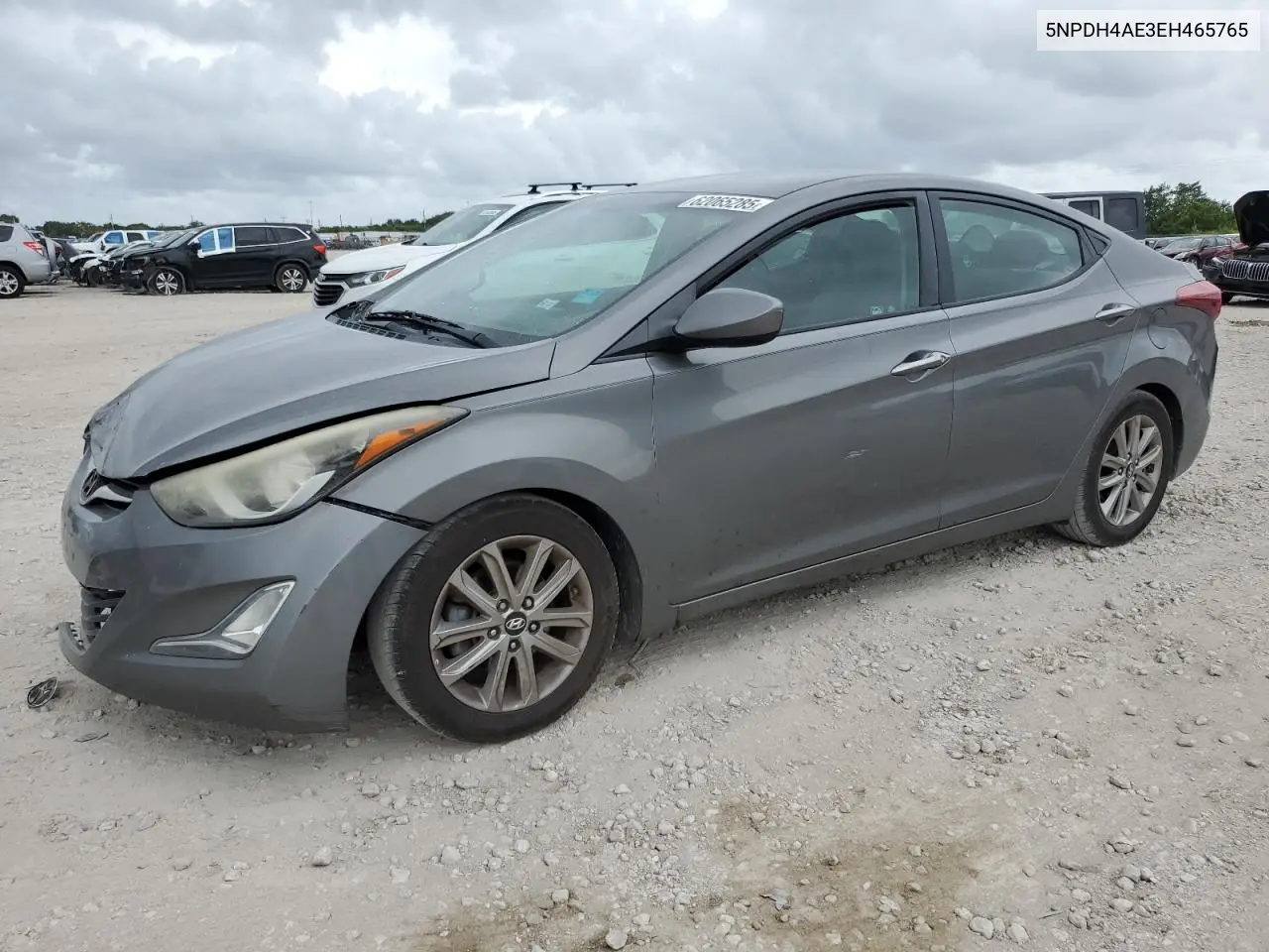 2014 Hyundai Elantra Se VIN: 5NPDH4AE3EH465765 Lot: 62065285