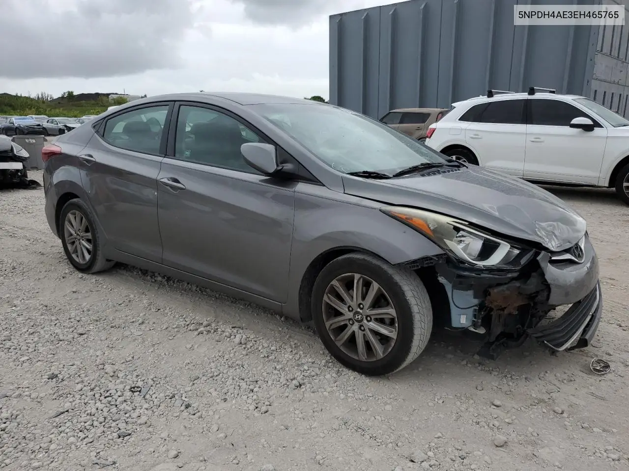 2014 Hyundai Elantra Se VIN: 5NPDH4AE3EH465765 Lot: 62065285