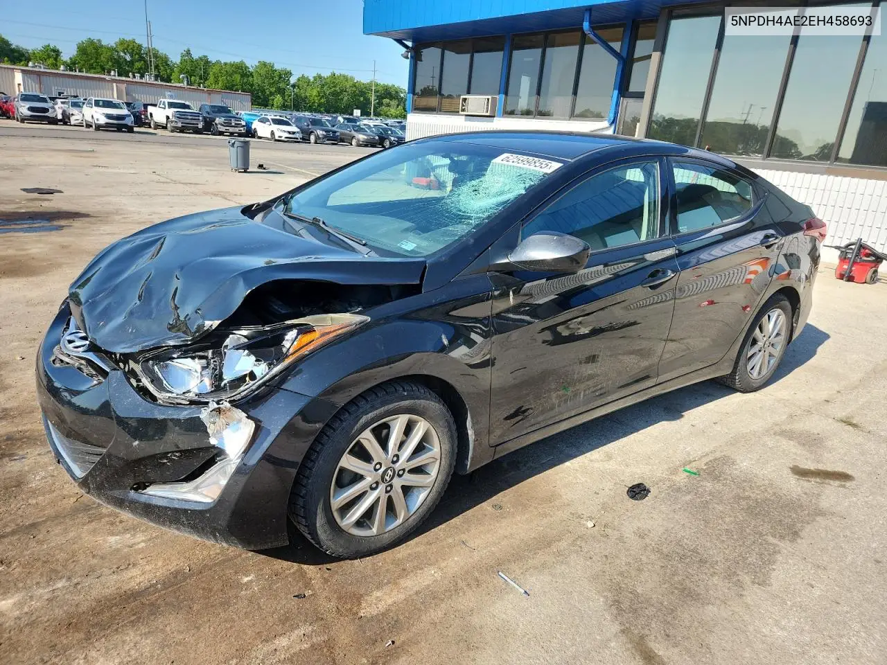 2014 Hyundai Elantra Se VIN: 5NPDH4AE2EH458693 Lot: 62599855