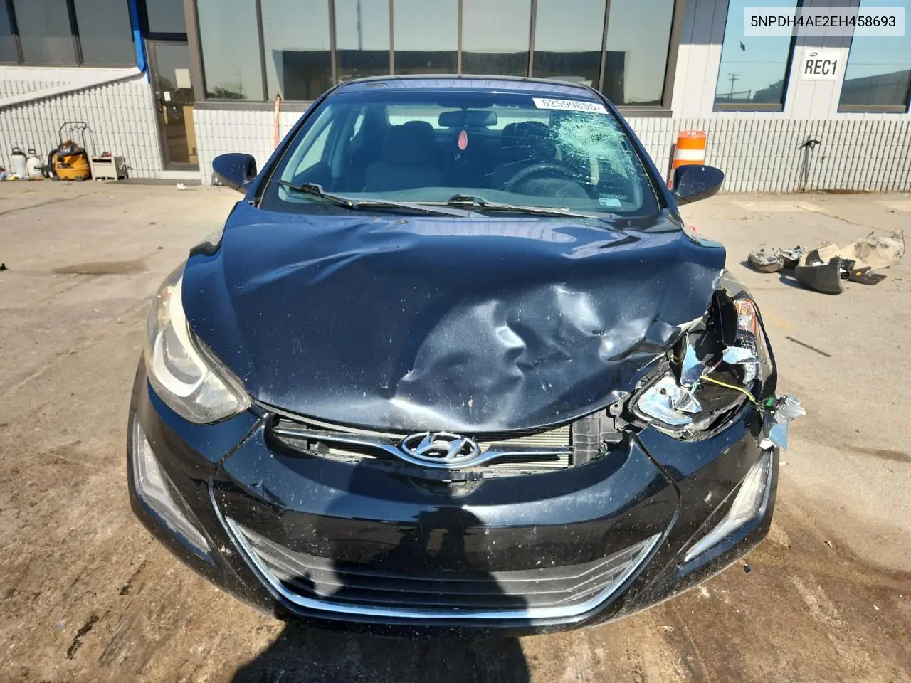 2014 Hyundai Elantra Se VIN: 5NPDH4AE2EH458693 Lot: 62599855