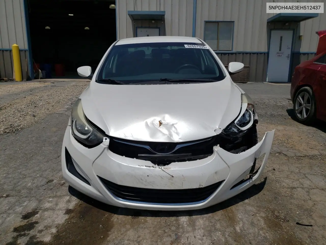 2014 Hyundai Elantra Se VIN: 5NPDH4AE3EH512437 Lot: 62657935