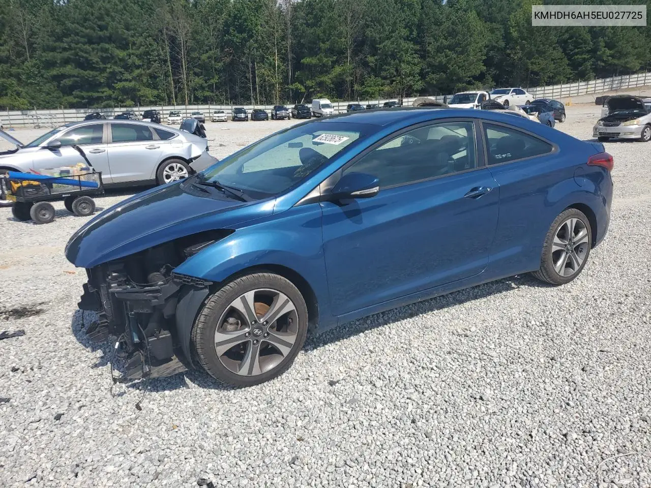 2014 Hyundai Elantra Coupe Gs VIN: KMHDH6AH5EU027725 Lot: 62928675