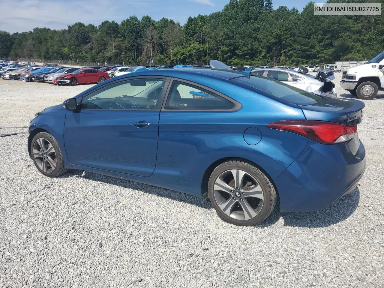 2014 Hyundai Elantra Coupe Gs VIN: KMHDH6AH5EU027725 Lot: 62928675