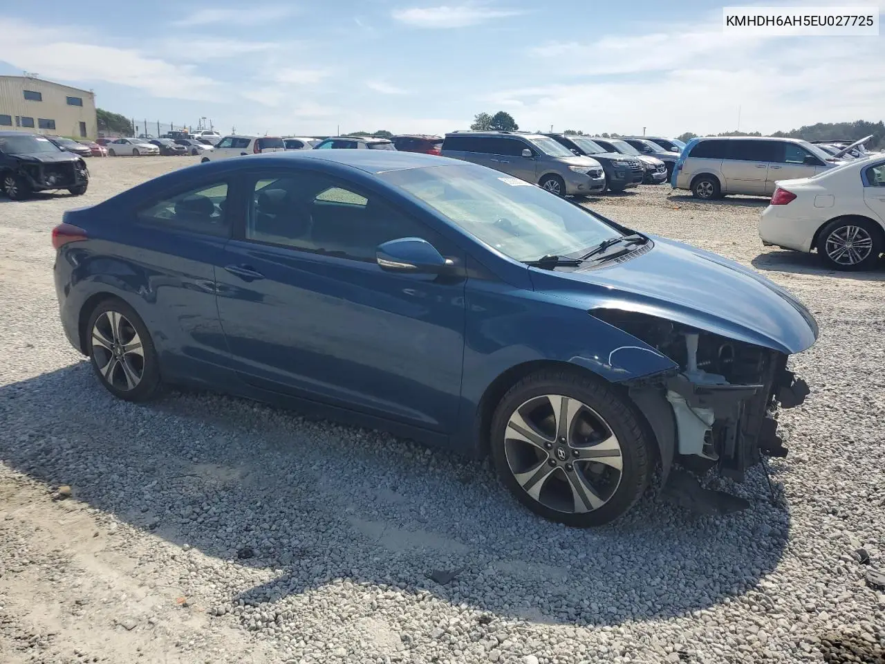 2014 Hyundai Elantra Coupe Gs VIN: KMHDH6AH5EU027725 Lot: 62928675
