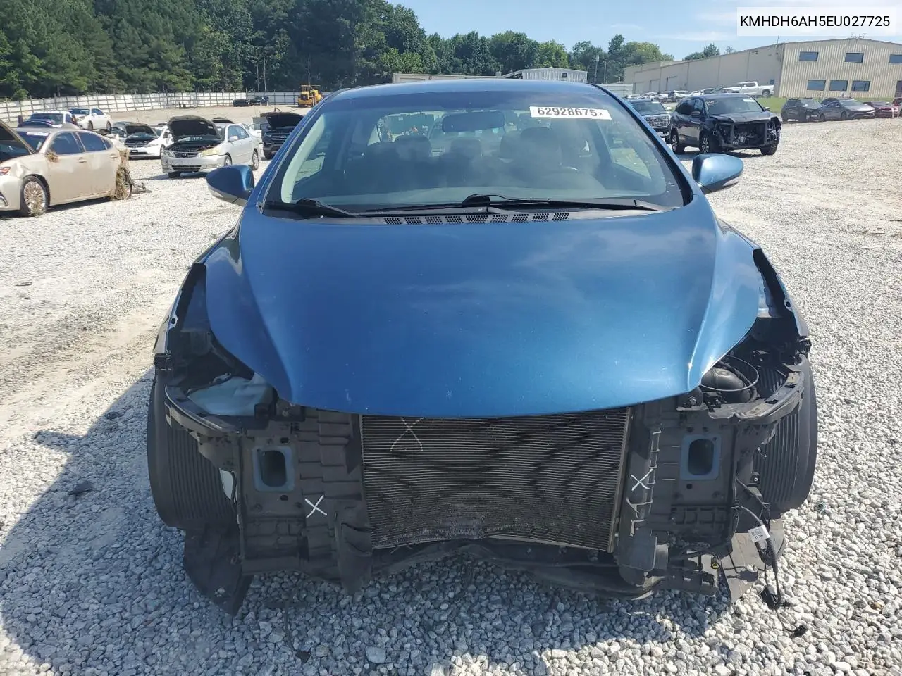 2014 Hyundai Elantra Coupe Gs VIN: KMHDH6AH5EU027725 Lot: 62928675