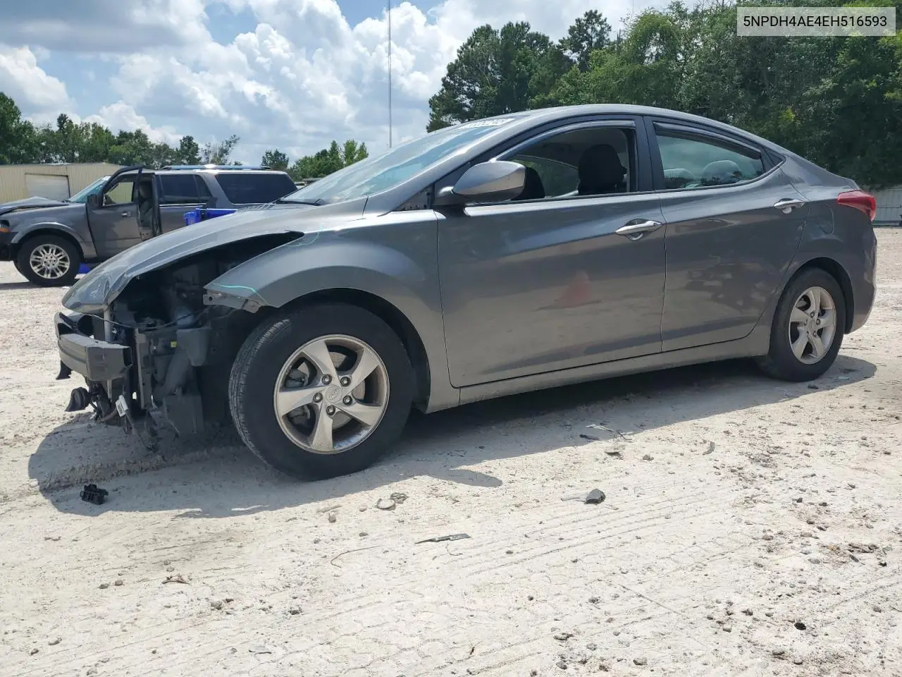 2014 Hyundai Elantra Se VIN: 5NPDH4AE4EH516593 Lot: 63252245
