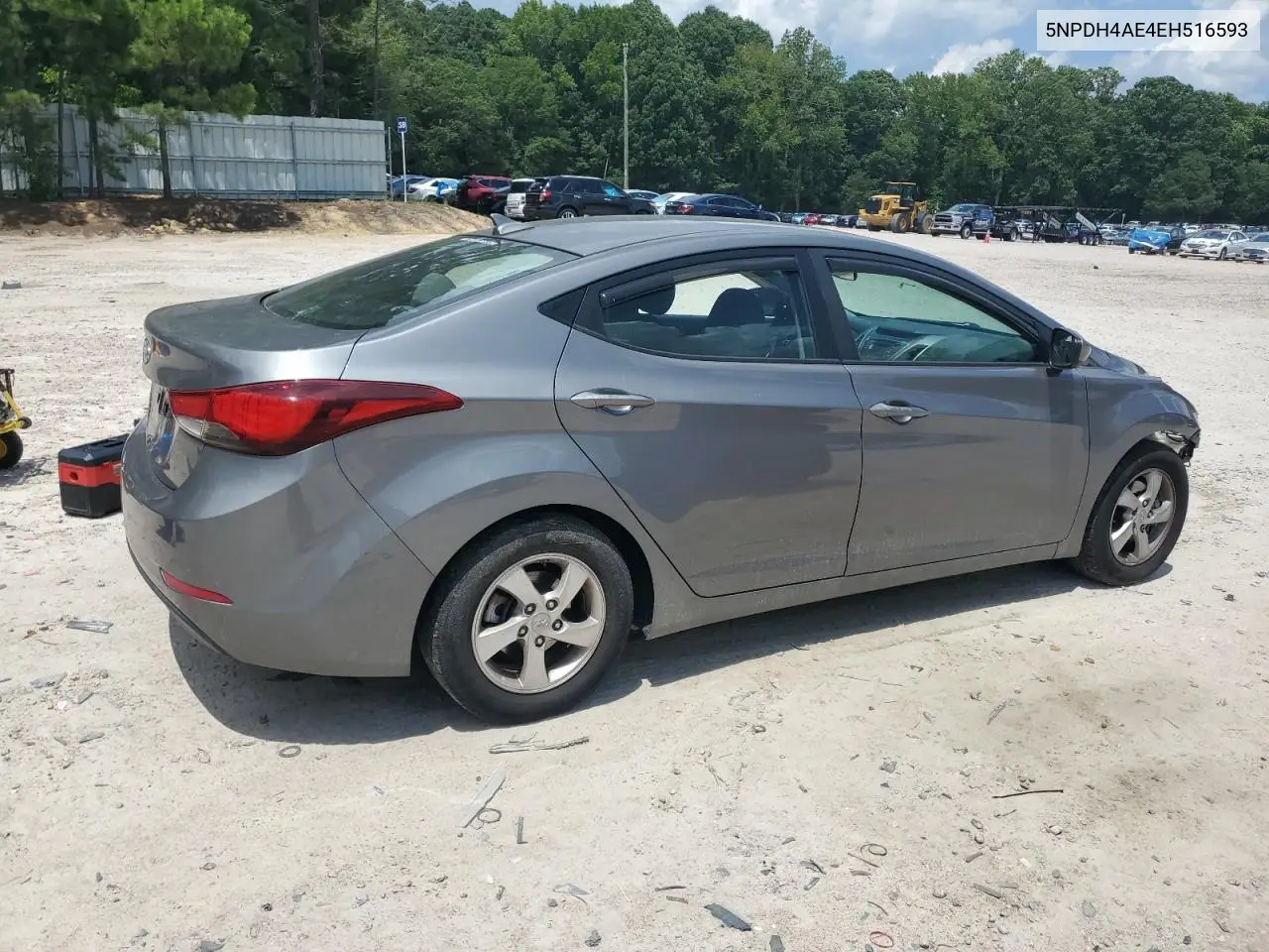 2014 Hyundai Elantra Se VIN: 5NPDH4AE4EH516593 Lot: 63252245