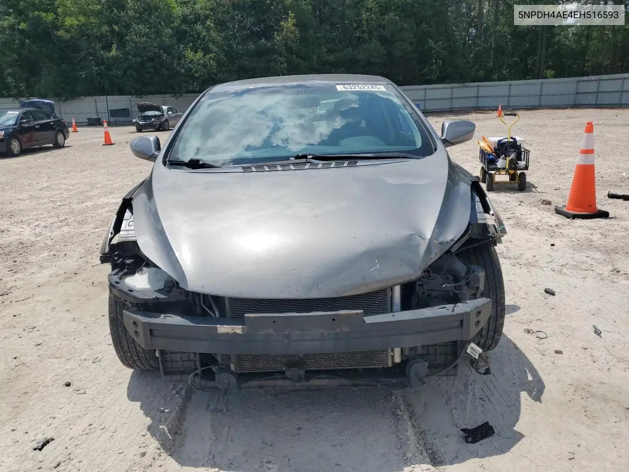 2014 Hyundai Elantra Se VIN: 5NPDH4AE4EH516593 Lot: 63252245