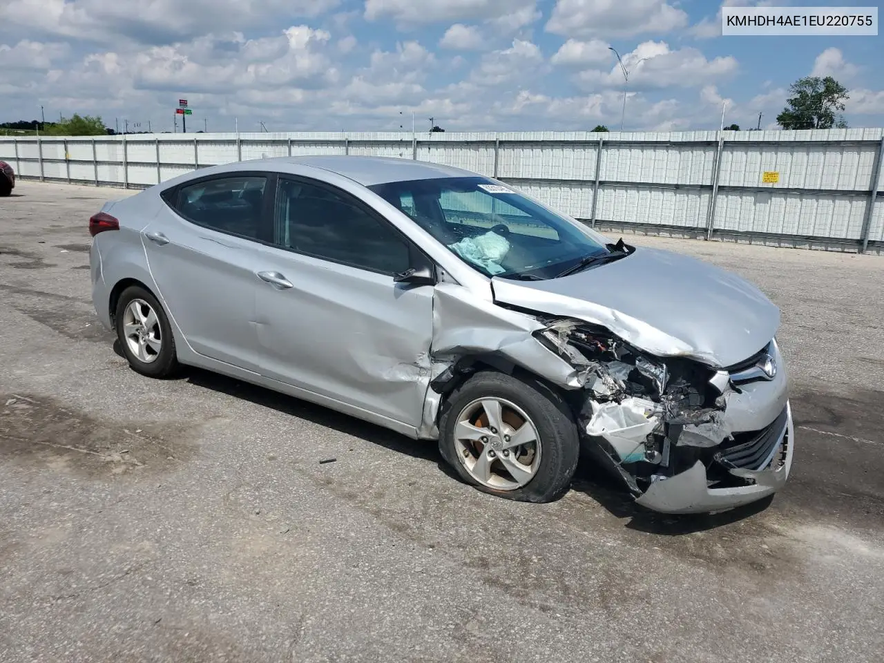 2014 Hyundai Elantra Se VIN: KMHDH4AE1EU220755 Lot: 63310495