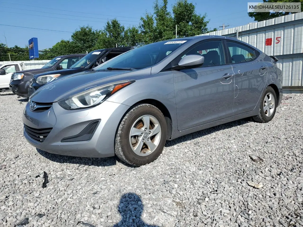 2014 Hyundai Elantra Se VIN: KMHDH4AE5EU126135 Lot: 63556315