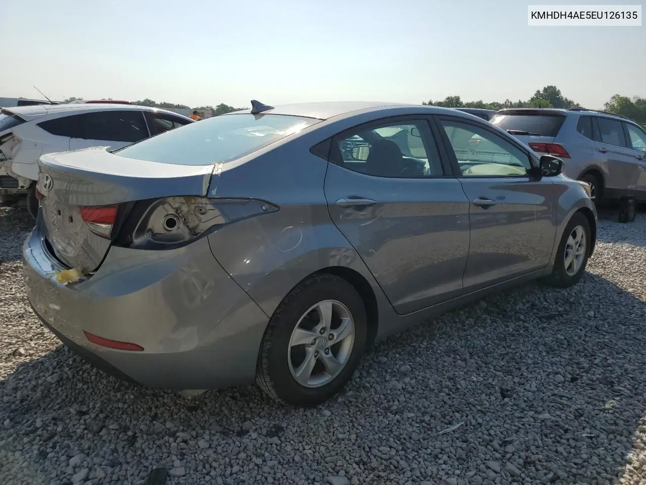 2014 Hyundai Elantra Se VIN: KMHDH4AE5EU126135 Lot: 63556315