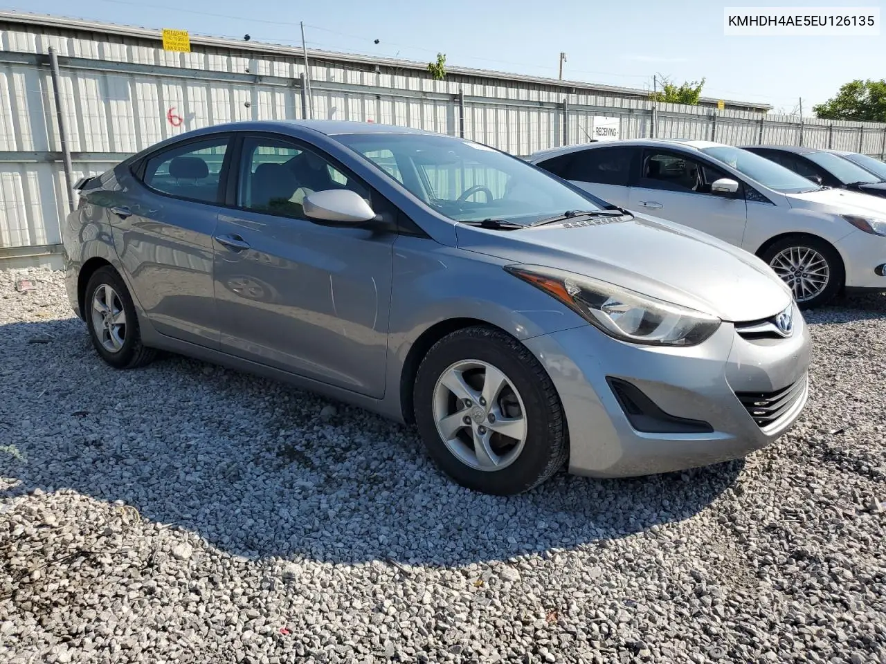 2014 Hyundai Elantra Se VIN: KMHDH4AE5EU126135 Lot: 63556315