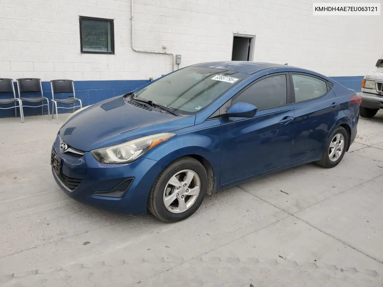 2014 Hyundai Elantra Se VIN: KMHDH4AE7EU063121 Lot: 63657795