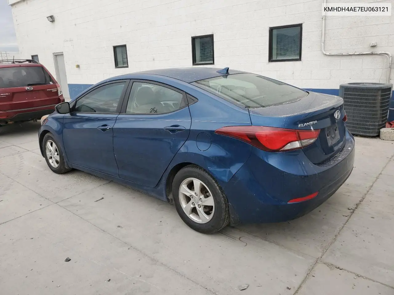 2014 Hyundai Elantra Se VIN: KMHDH4AE7EU063121 Lot: 63657795