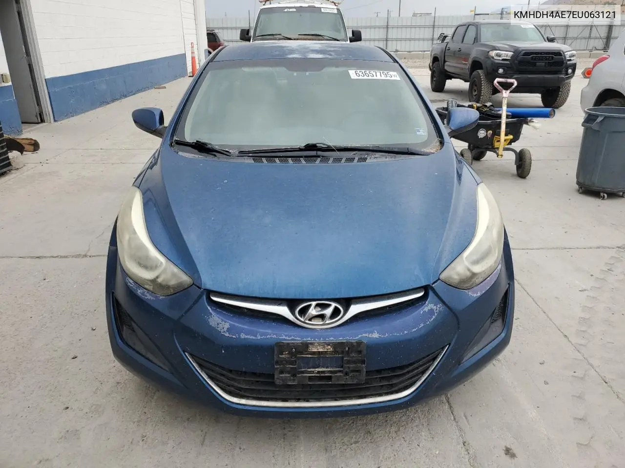 2014 Hyundai Elantra Se VIN: KMHDH4AE7EU063121 Lot: 63657795